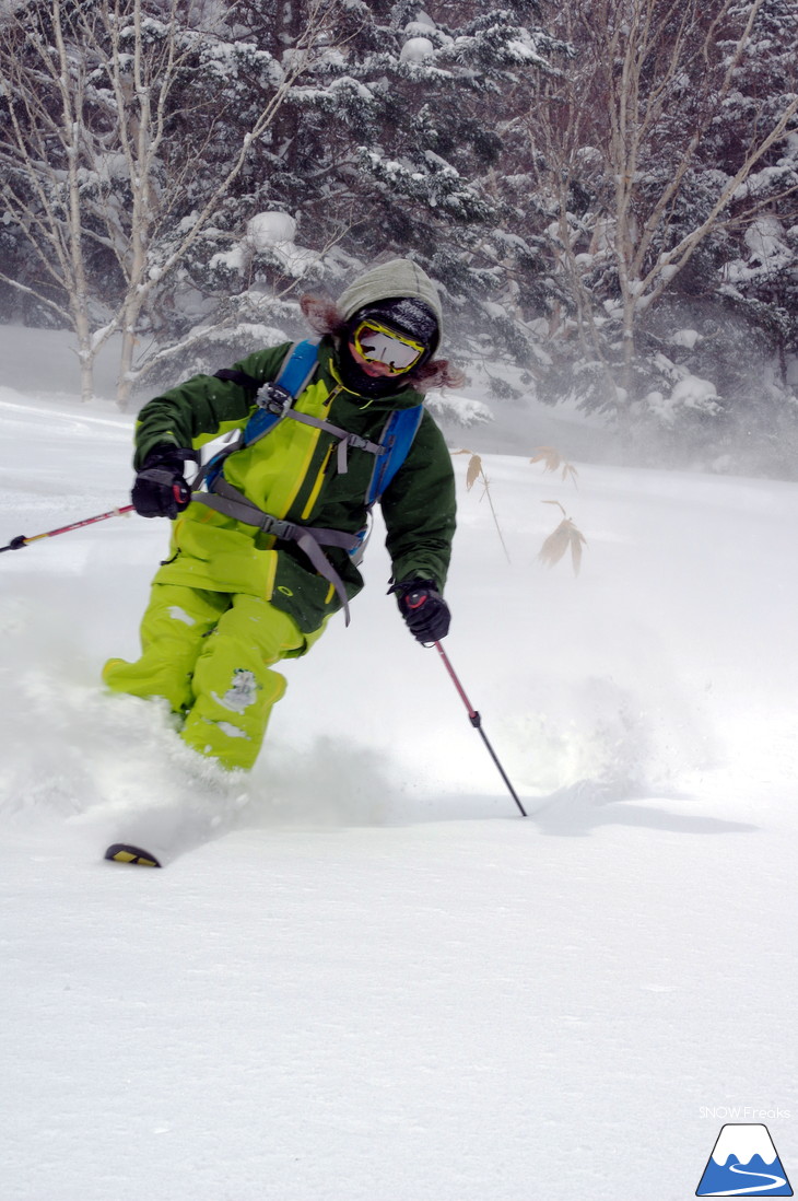 いざ極寒パウダーへ！占冠バックカントリースキー・Backcountry Skiing！